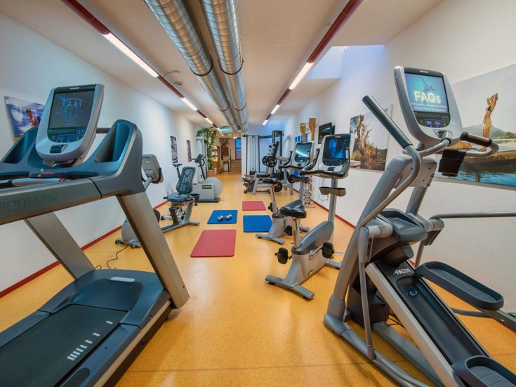 Fitnessraum im Hotel Zauchensee Zentral