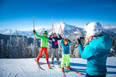 Skifahren in Zauchensee 